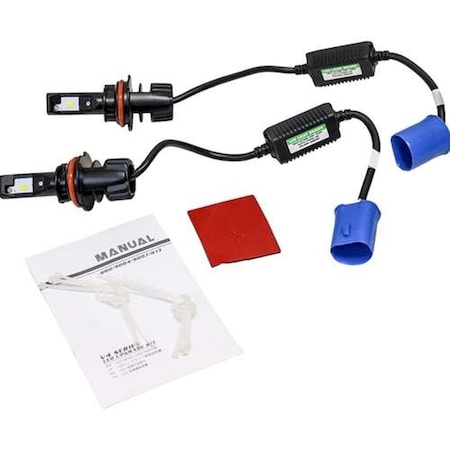 Aftermarket KM LED 9007 Bulb Headlight Conversion Kit, Hi/Lo 2719-KM